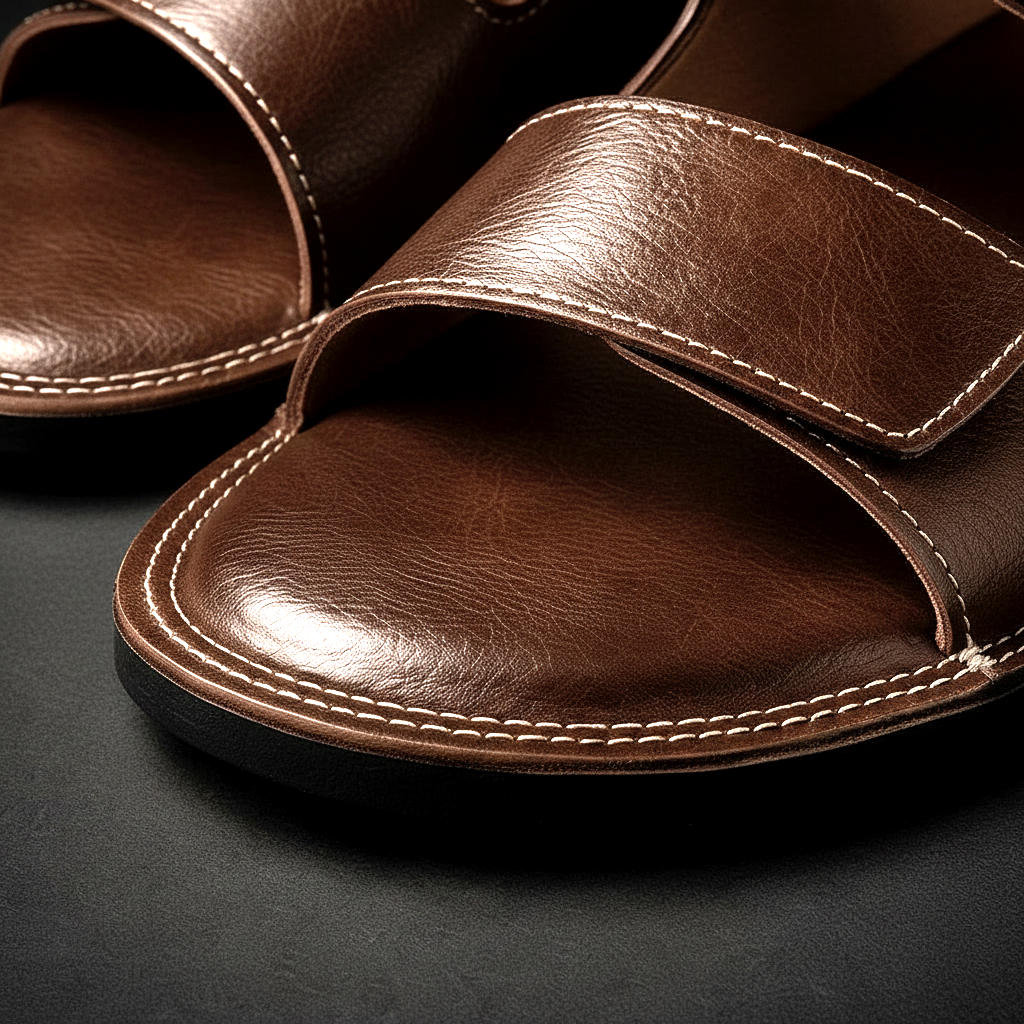 Noah™ | Leather Slides