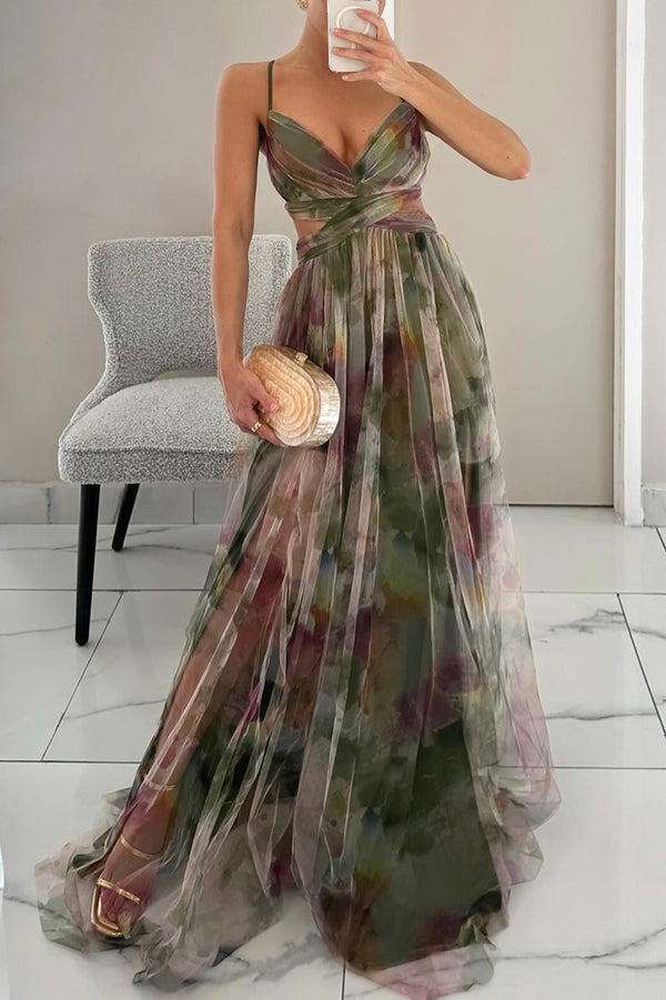 Jenna | Women Elegant Pleated Maxi Dress