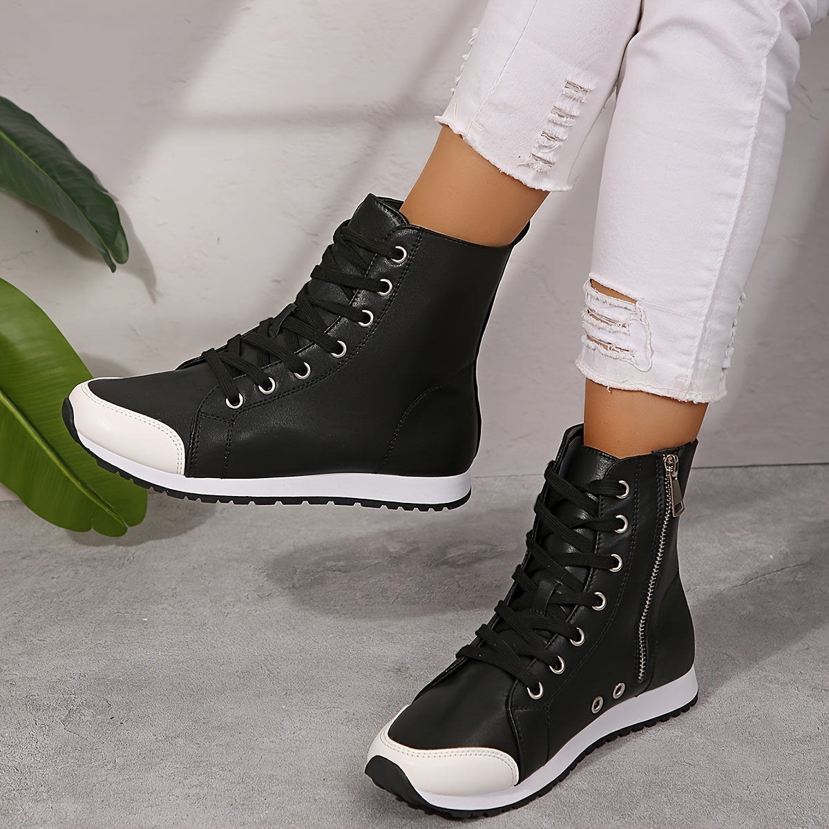 Noah | High Top Fashion Boots