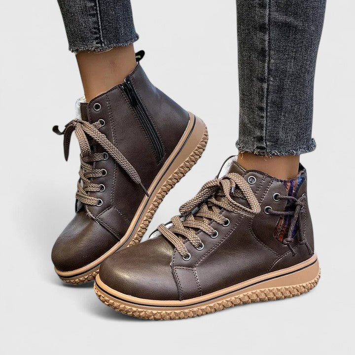 Noah | Women's Lace-Up Ankle Boots