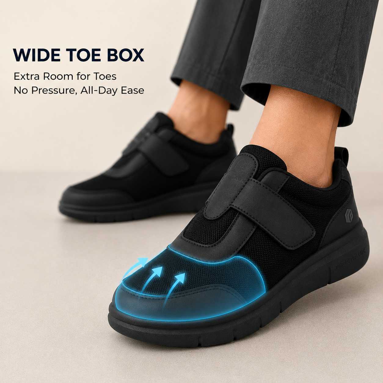 MarleyFit™ | Wide Fit Orthopedic Shoes