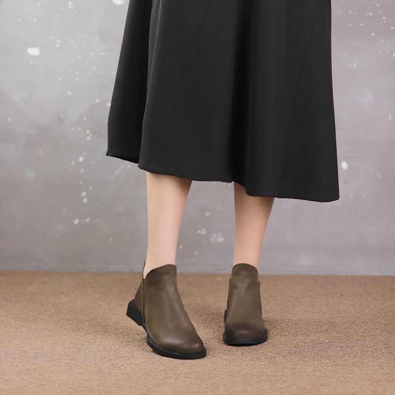 Noah | Leather Ankle Boots