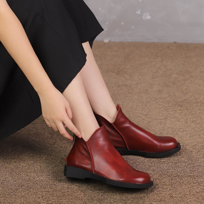 Noah | Leather Ankle Boots