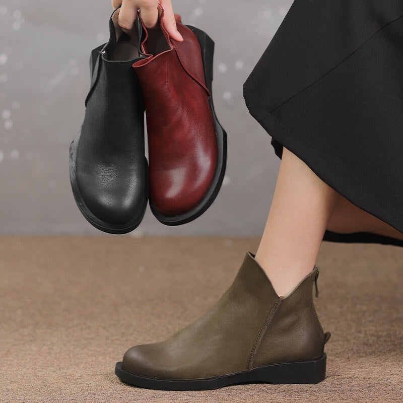 Noah | Leather Ankle Boots