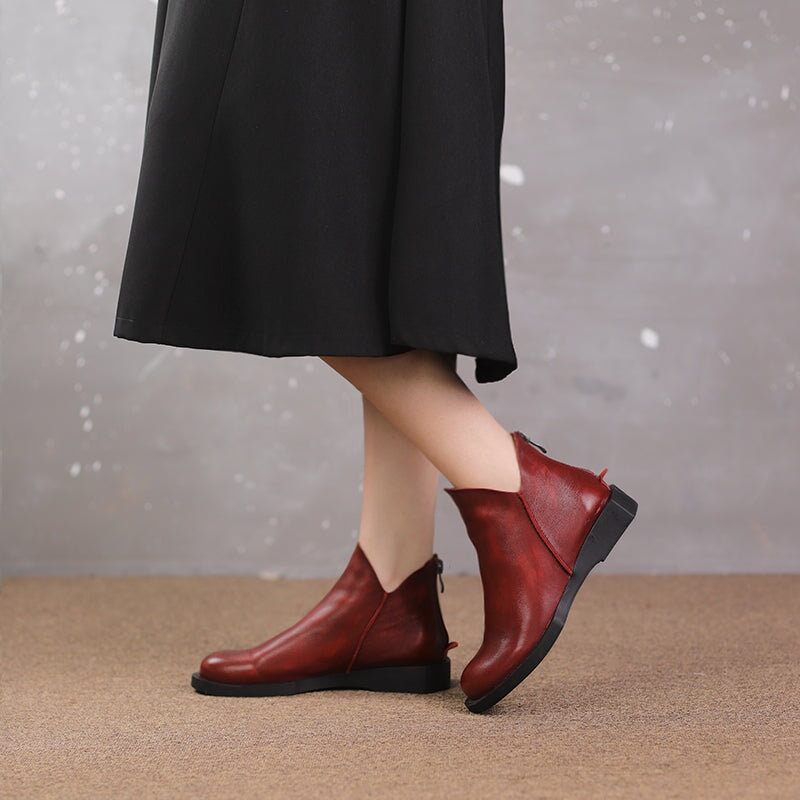Noah | Leather Ankle Boots