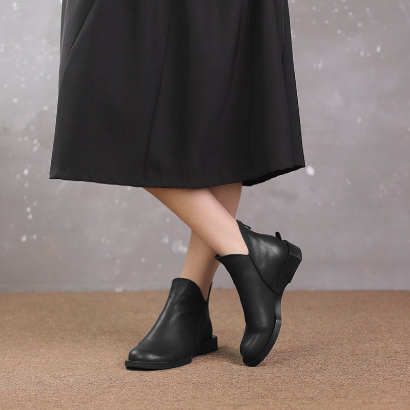Noah | Leather Ankle Boots