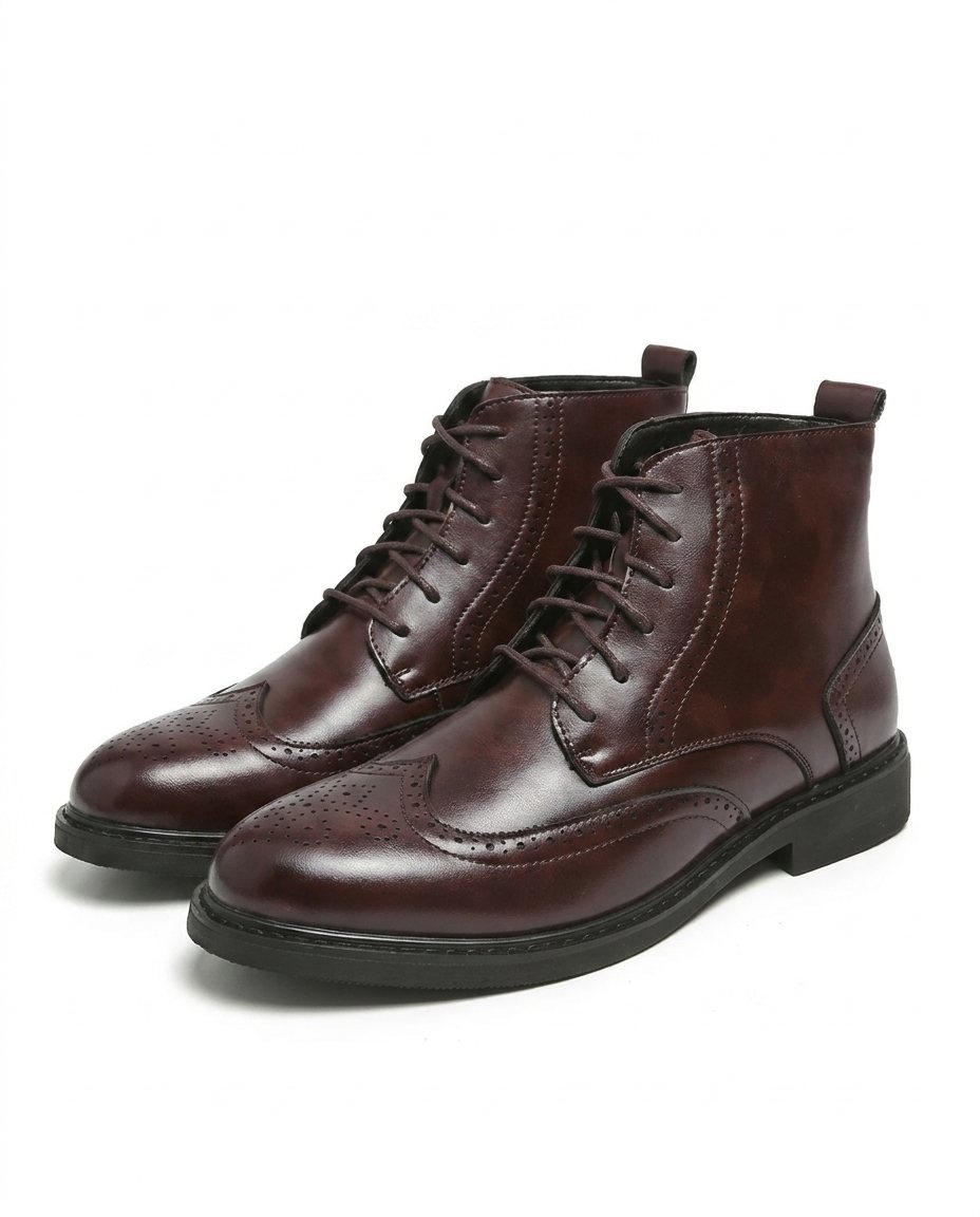 Noah│Men’s Brogue Ankle Boots