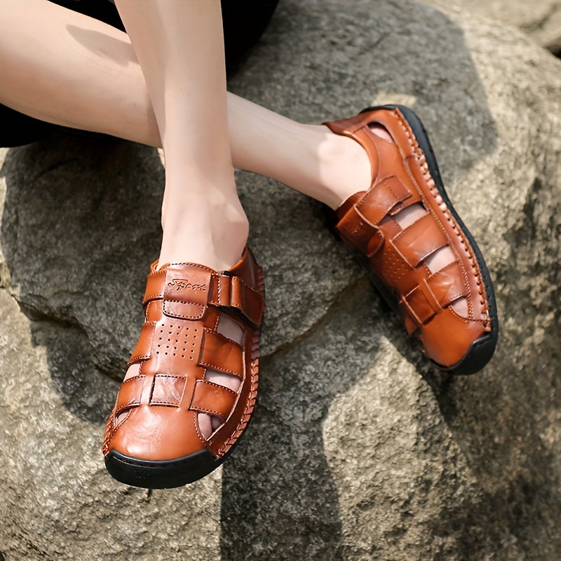 Noah™ | Men's Leather Walking Sandals