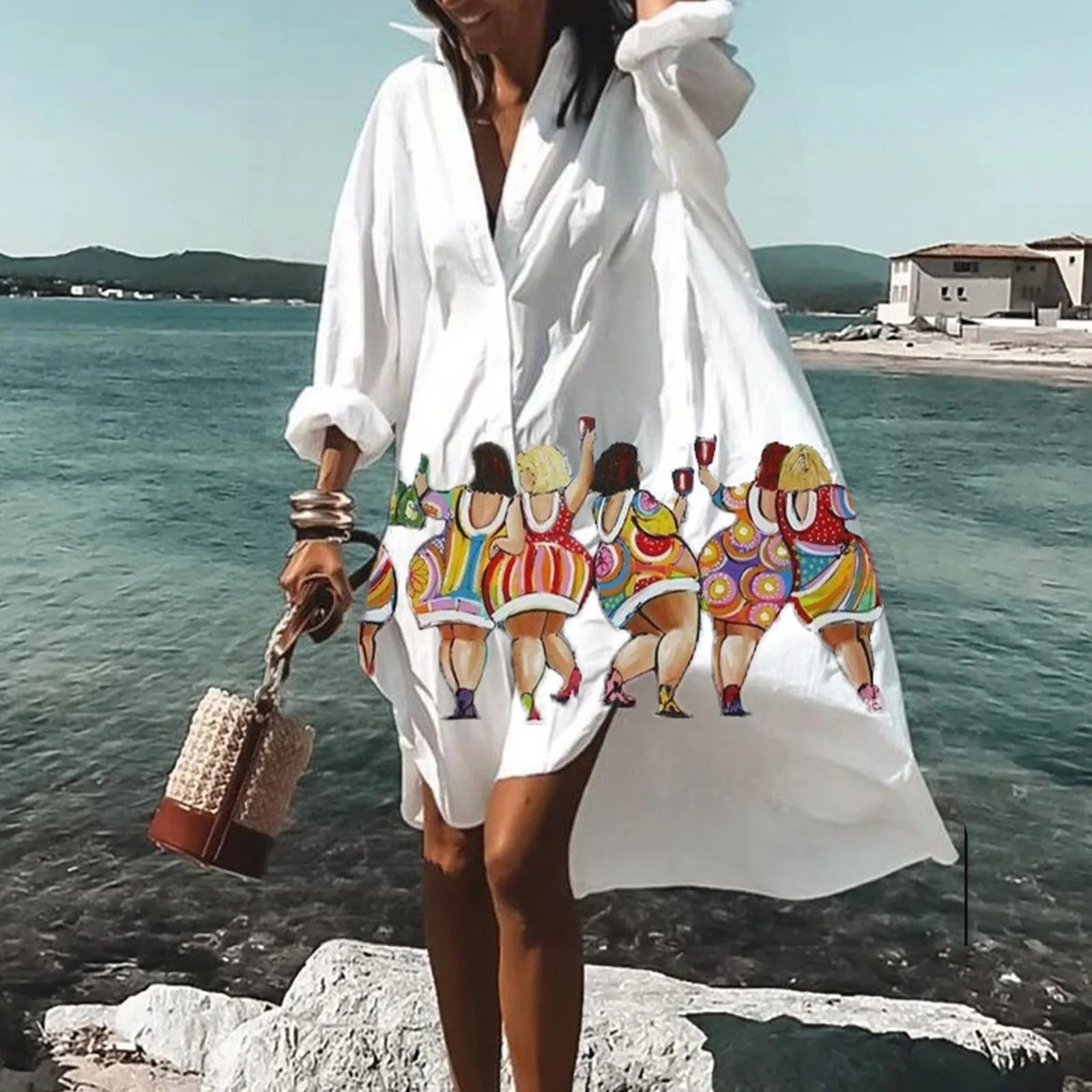 Emma | Women’s Summer Casual Shirt Dress