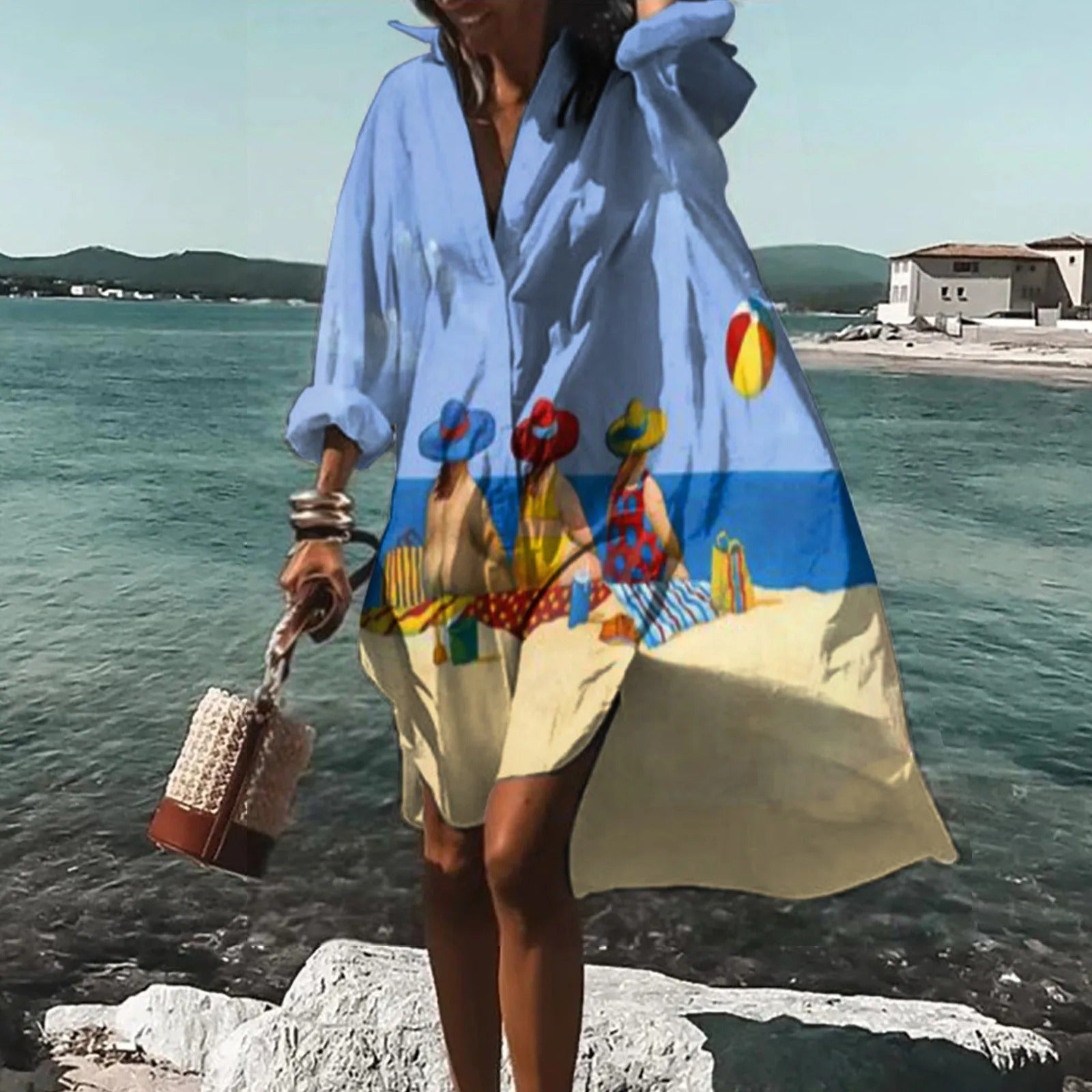 Emma | Women’s Summer Casual Shirt Dress