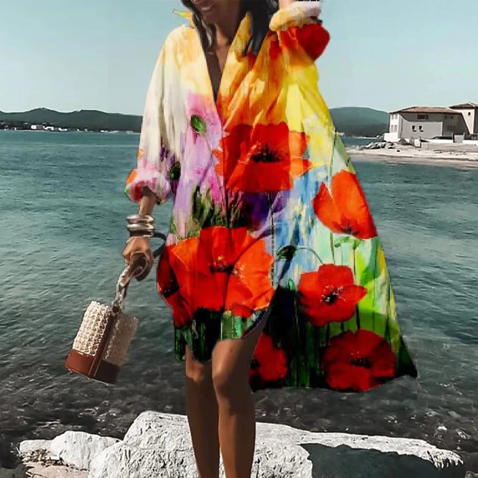 Emma | Women’s Summer Casual Shirt Dress