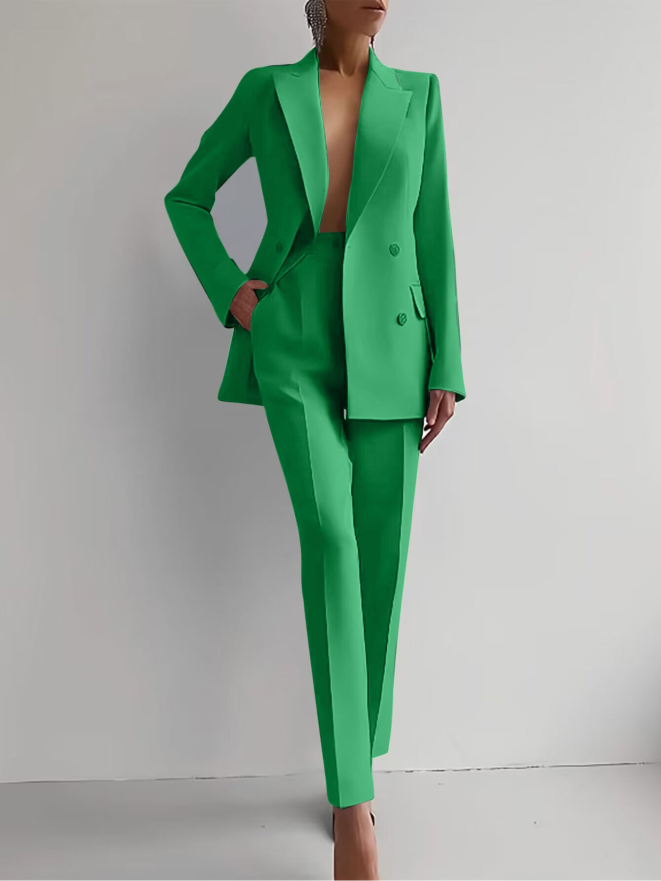 Chloe | Women’s Tailored Blazer Trouser Suit Set