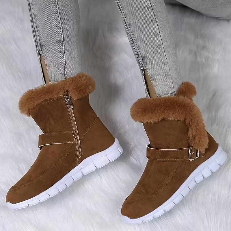 Noah | Women's Side Zipper Snow Boots