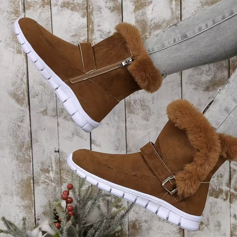 Noah | Women's Side Zipper Snow Boots