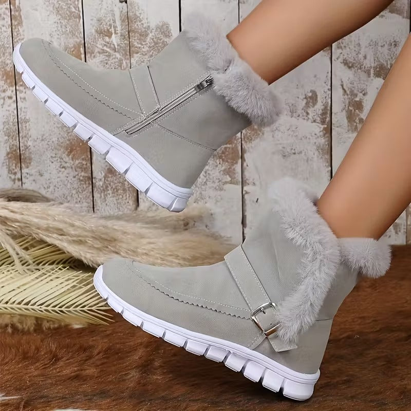 Noah | Women's Side Zipper Snow Boots