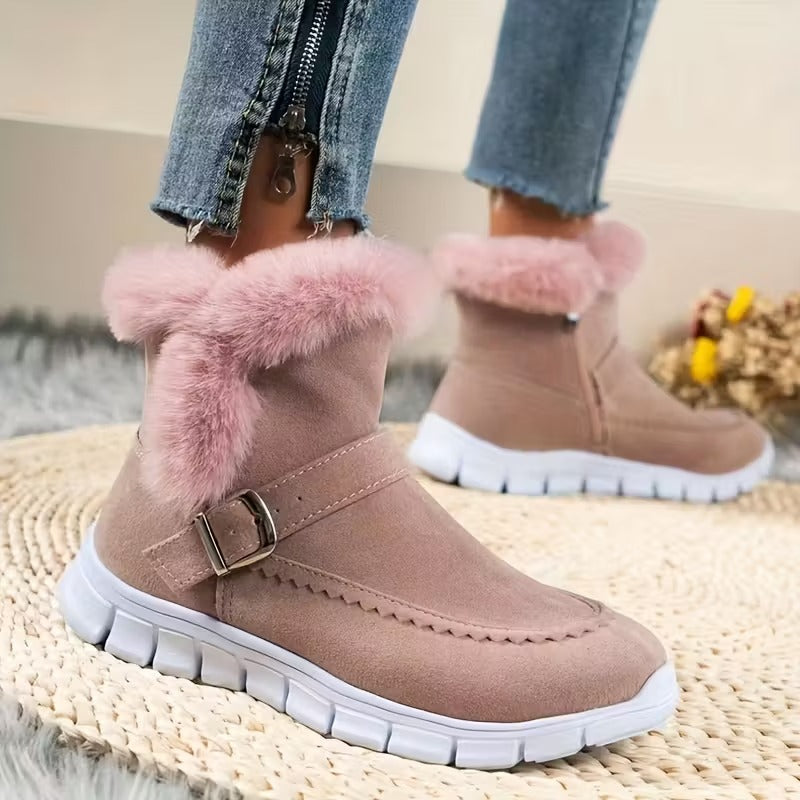 Noah | Women's Side Zipper Snow Boots