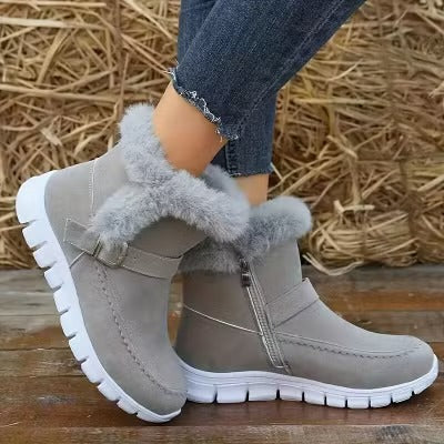 Noah | Women's Side Zipper Snow Boots