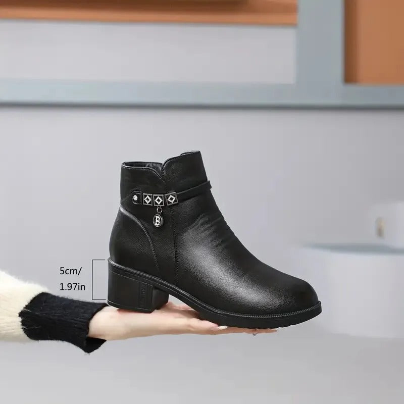 Noah | Black Ankle Boots Women