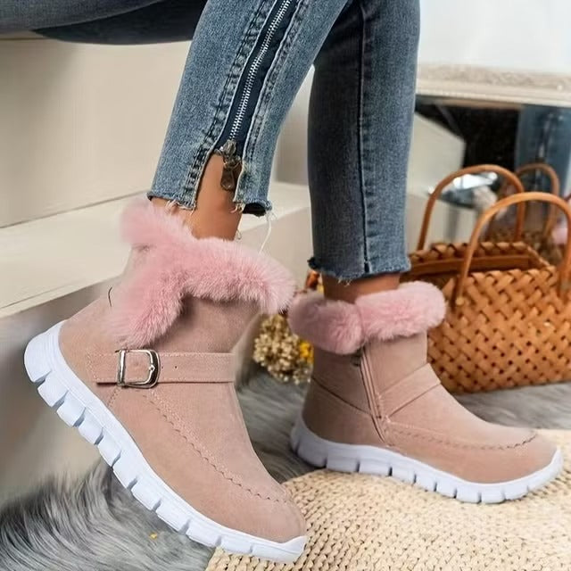 Noah | Women's Side Zipper Snow Boots