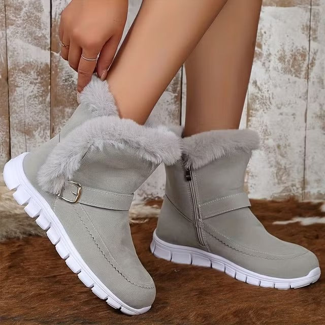 Noah | Women's Side Zipper Snow Boots