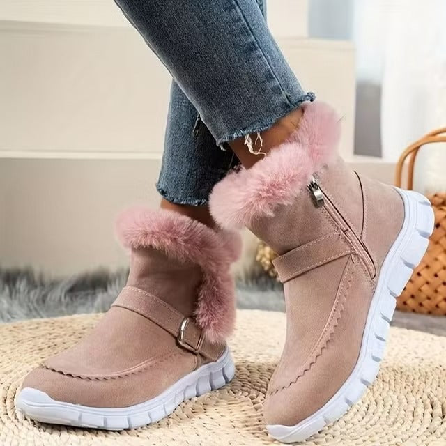 Noah | Women's Side Zipper Snow Boots