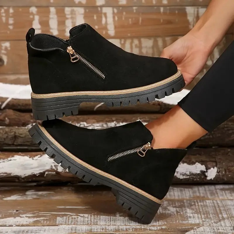 Noah | Women's Zipper Ankle Boots
