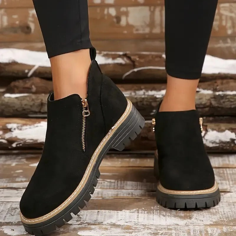 Noah | Women's Zipper Ankle Boots