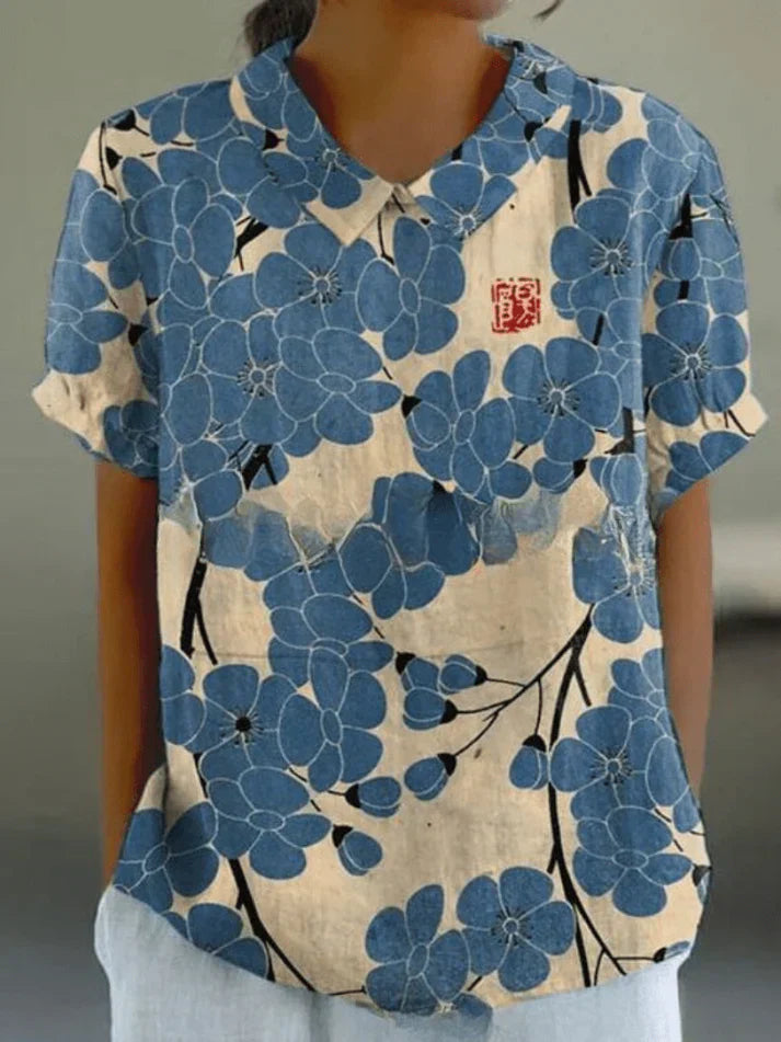 Matilda | Classic Floral Blouse