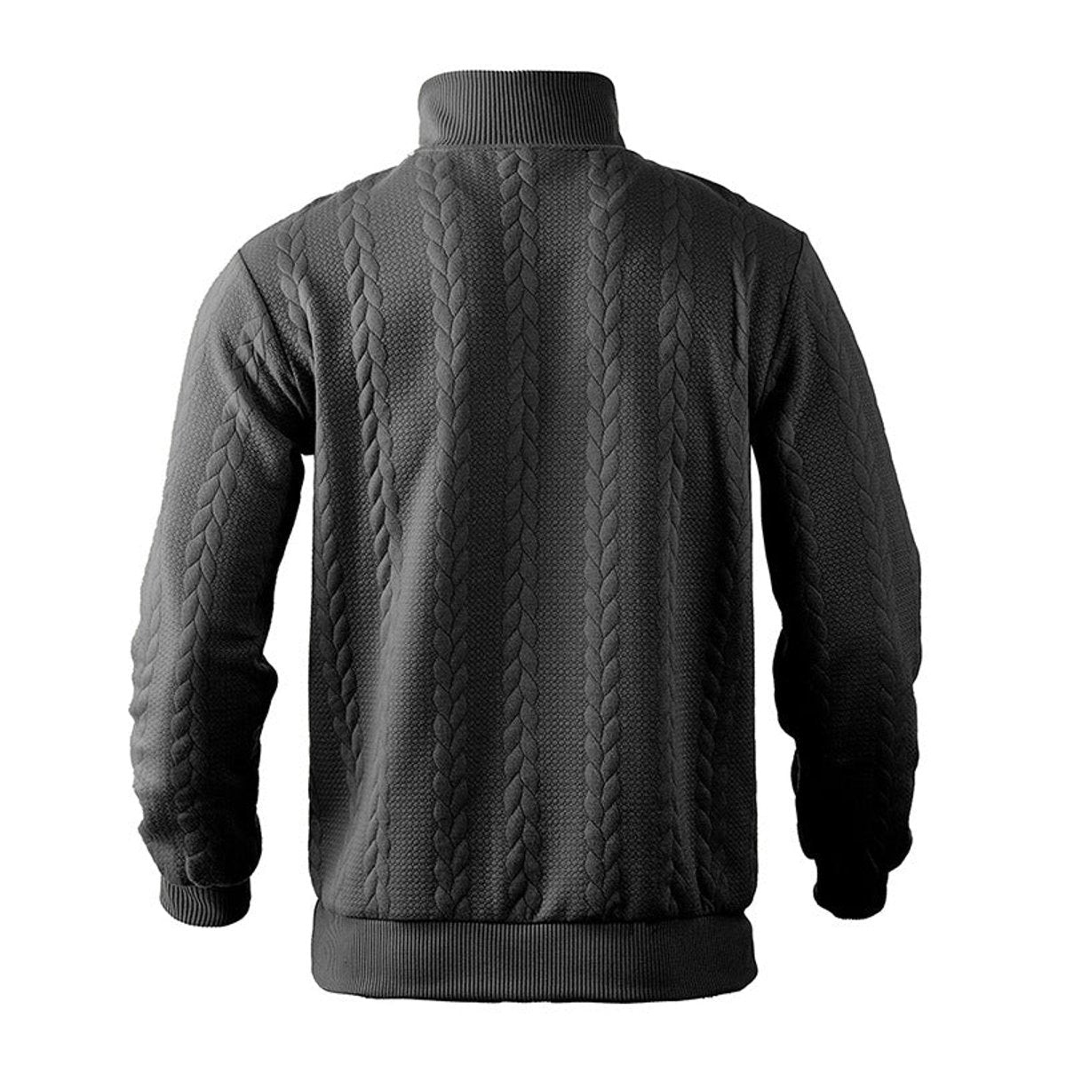 Noah | Men's Cable Knit Sweater Quarter-Zip Pullover Jumper