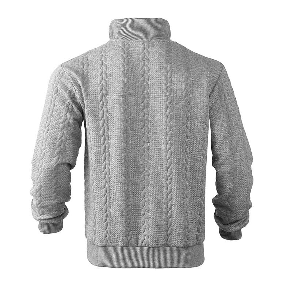 Noah | Men's Cable Knit Sweater Quarter-Zip Pullover Jumper
