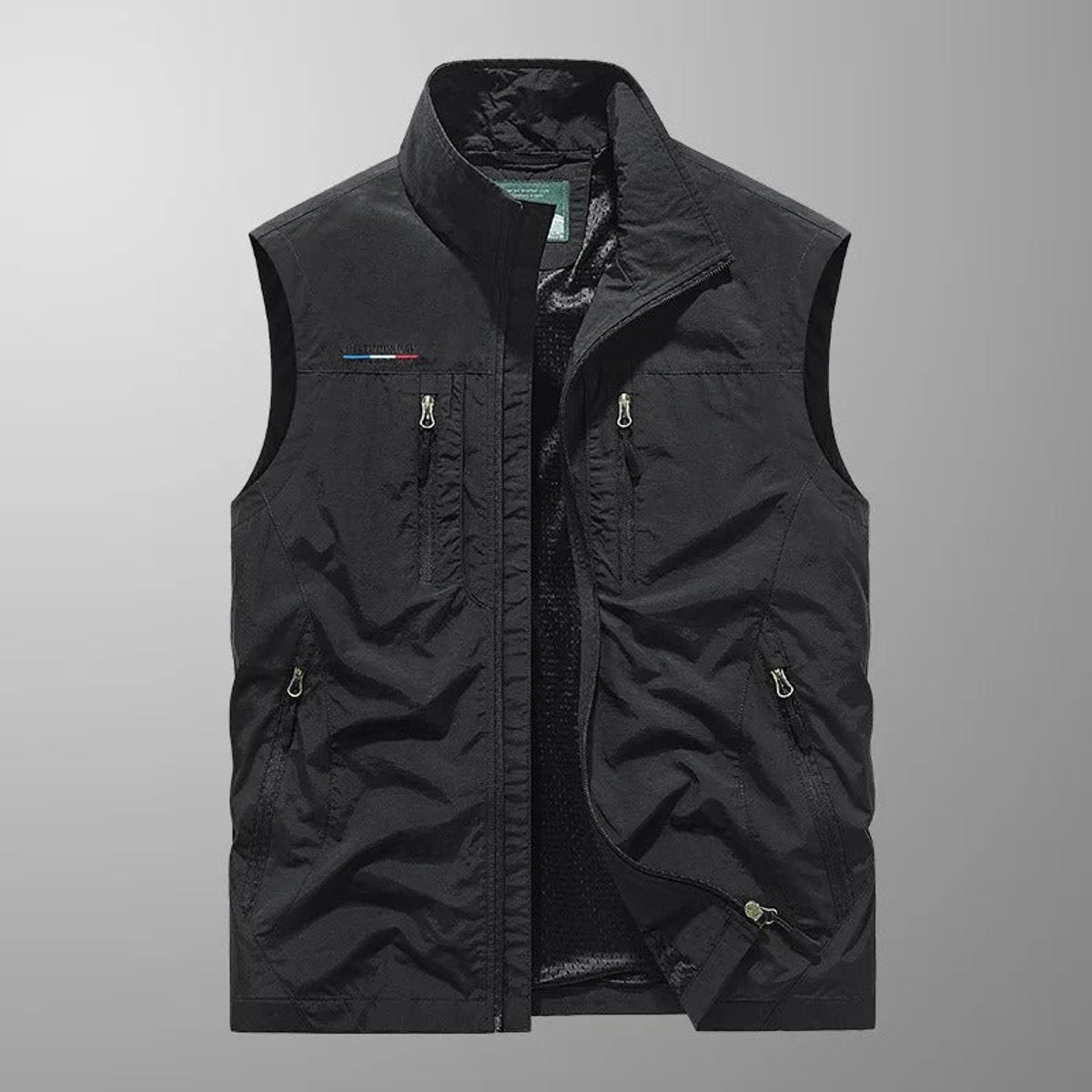 George | Mens Gilet Lightweight Breathable Multi-Pocket Outdoor Vest