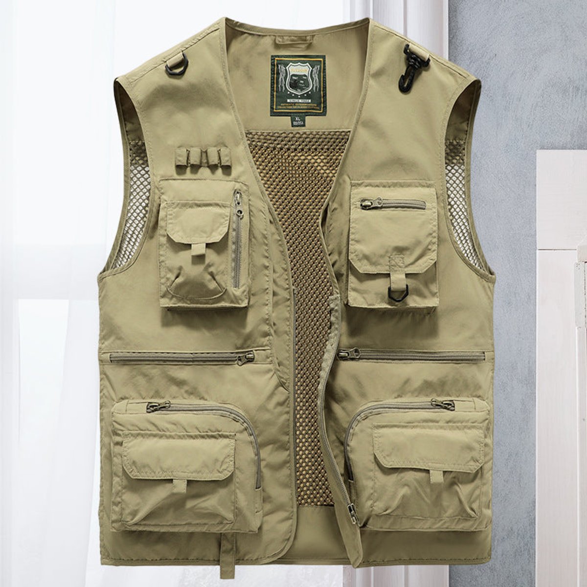Arthur | Mens Gilet Multi-Pocket Lightweight Outdoor Fishing Vest