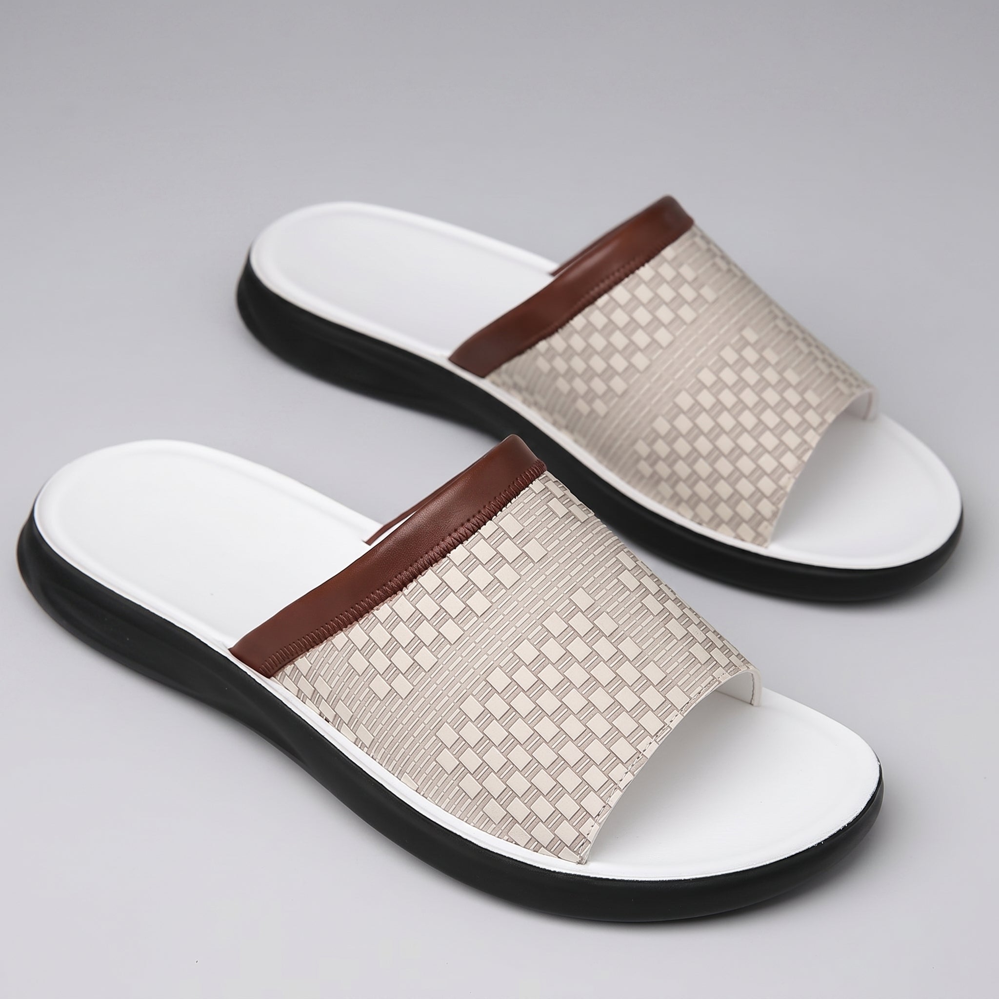 Noah™ | Leather Slide Sandals for Men