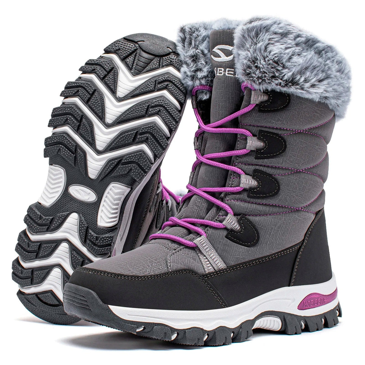Noah | Women's Waterproof Lace-Up Snow Boots