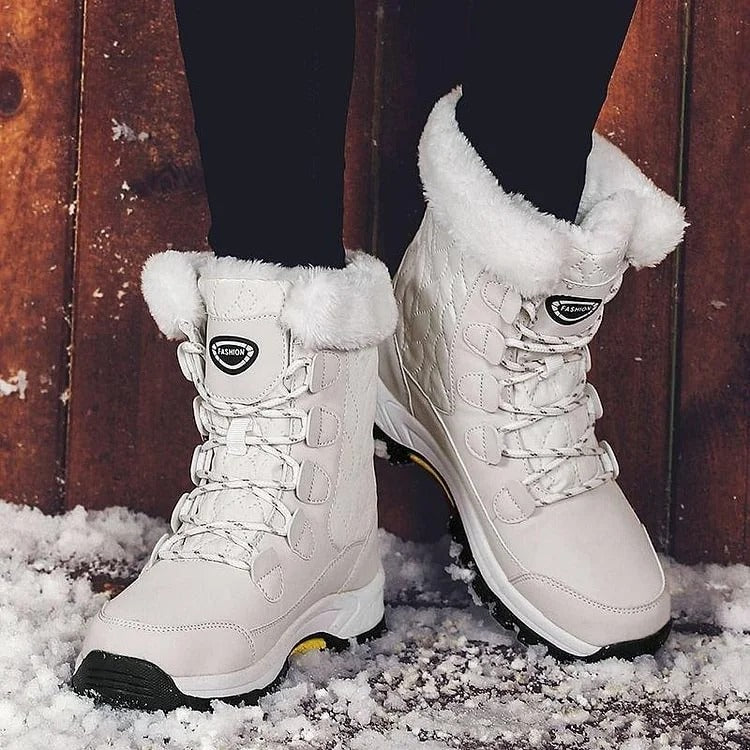 Noah | Mid Calf Waterproof Snow Boots