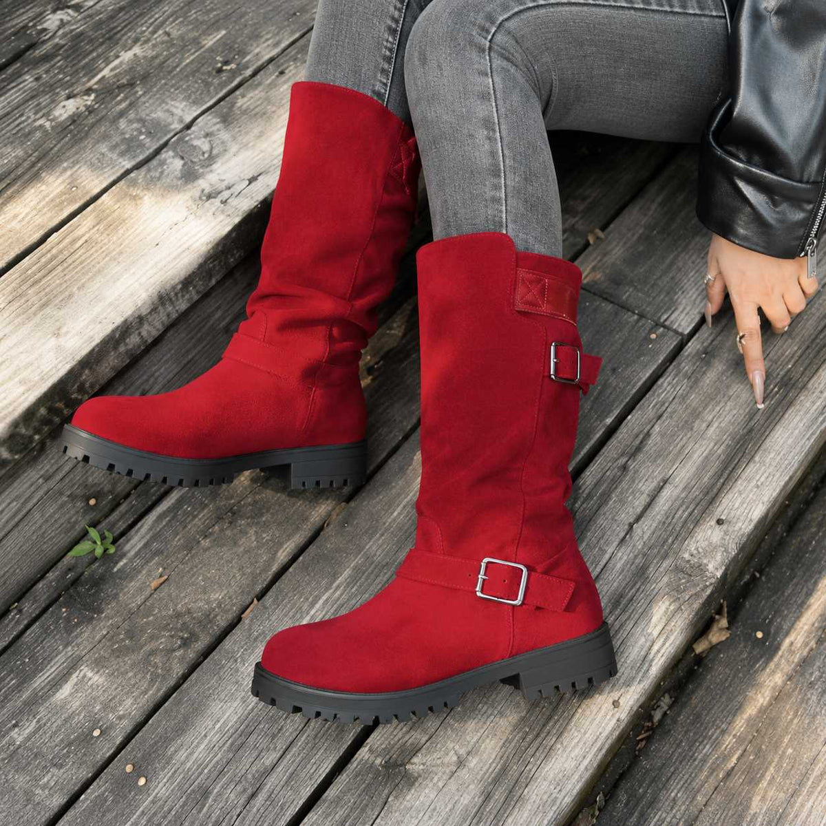 Noah | Mid-Calf Cowboy Style Boots