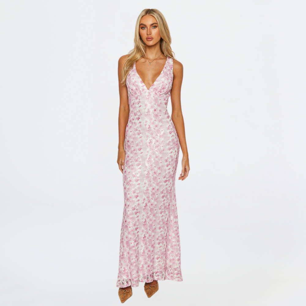 Ava| Women Wedding Guest Maxi Dress