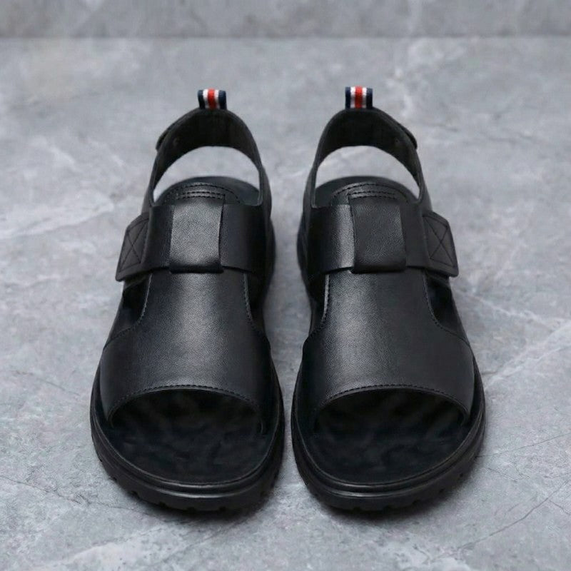 Noah™ | Leather Open Toe Fisherman Sandals