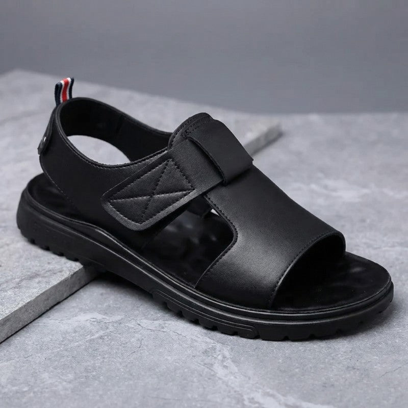 Noah™ | Leather Open Toe Fisherman Sandals