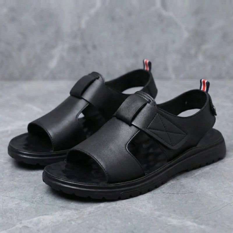 Noah™ | Leather Open Toe Fisherman Sandals