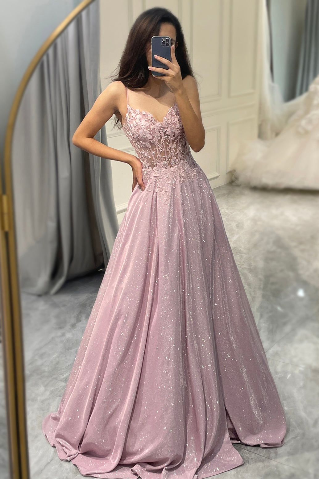 Lily | Women Wedding Guest Embellished Maxi Dress