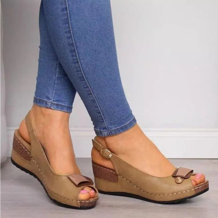 Valencia | Women's Comfort Wedge Sandals