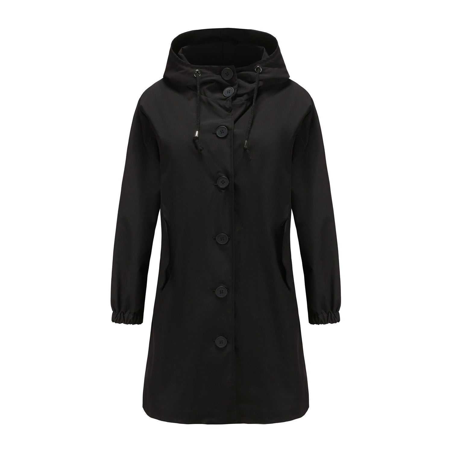 Elsie | Women’s Relaxed Fit Drawstring Hood Coat