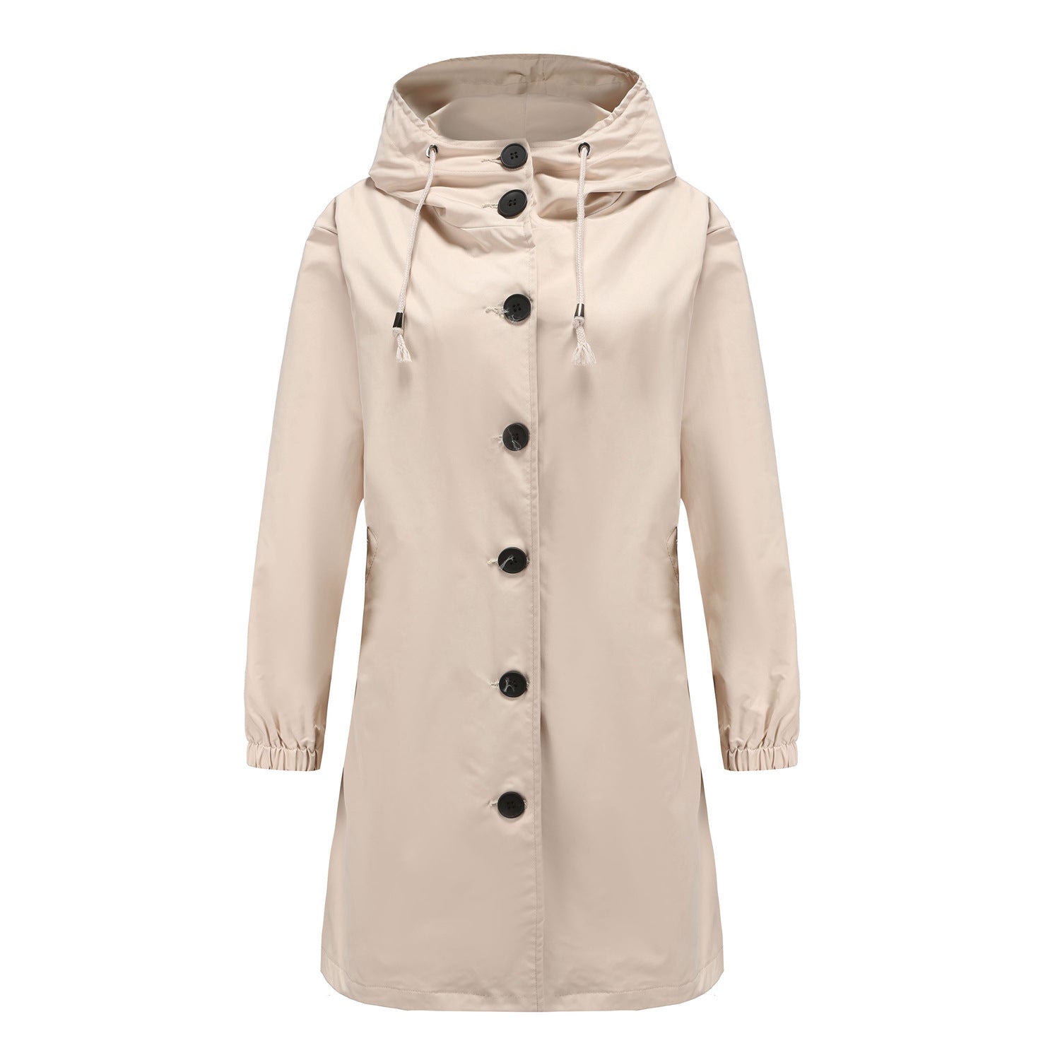 Elsie | Women’s Relaxed Fit Drawstring Hood Coat