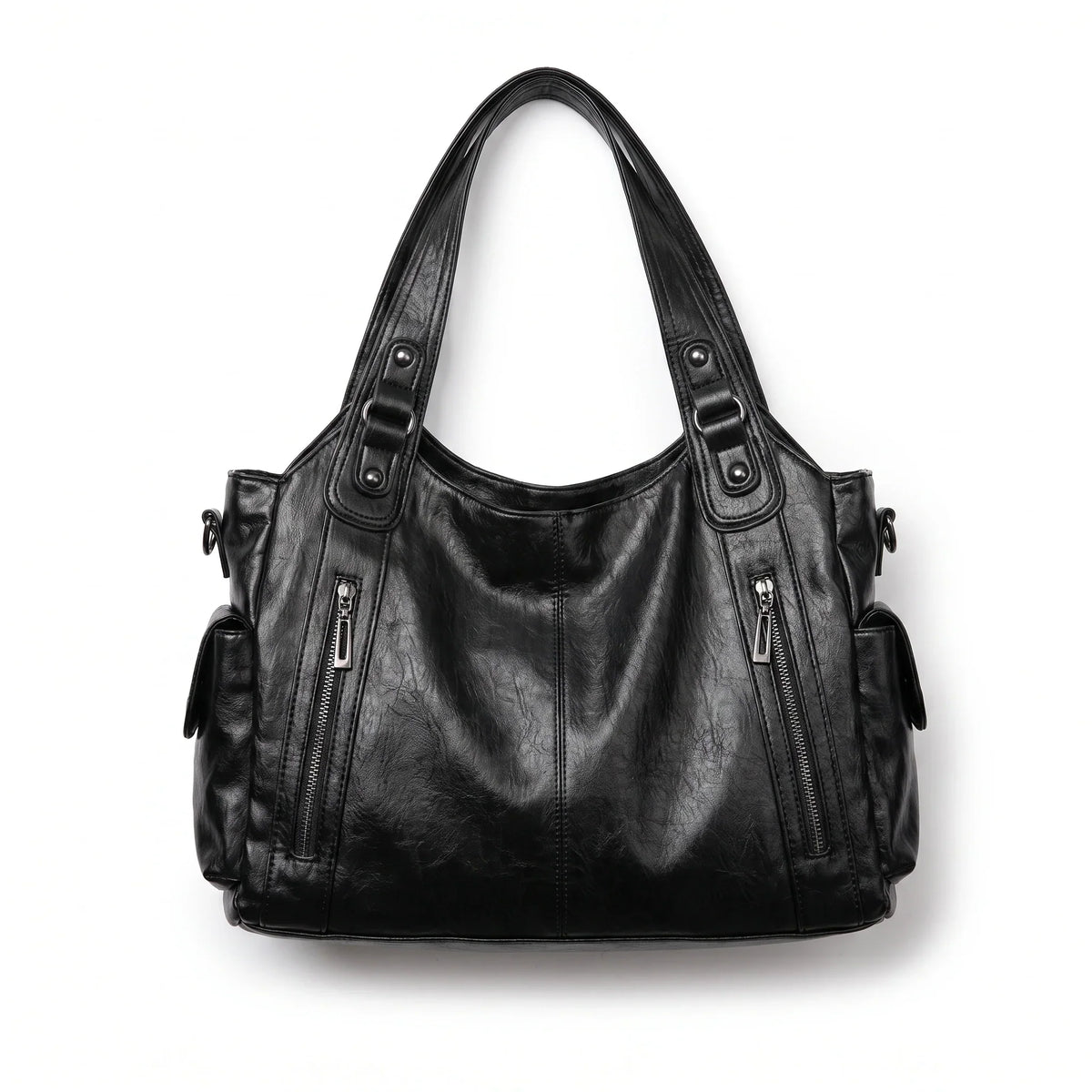 Women's Slouchy Shoulder Bag – Everyday Hobo Handbag for Casual Outfits