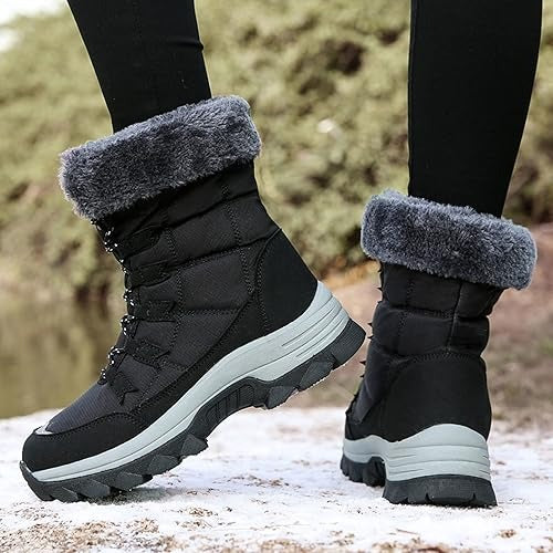 Noah | Mid Calf Waterproof Snow Boots