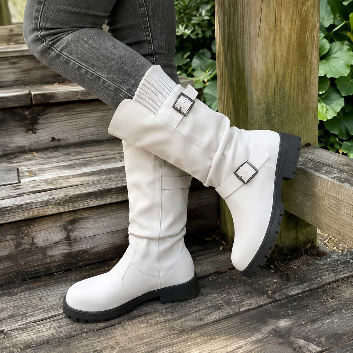 Noah | Mid-Calf Cowboy Style Boots