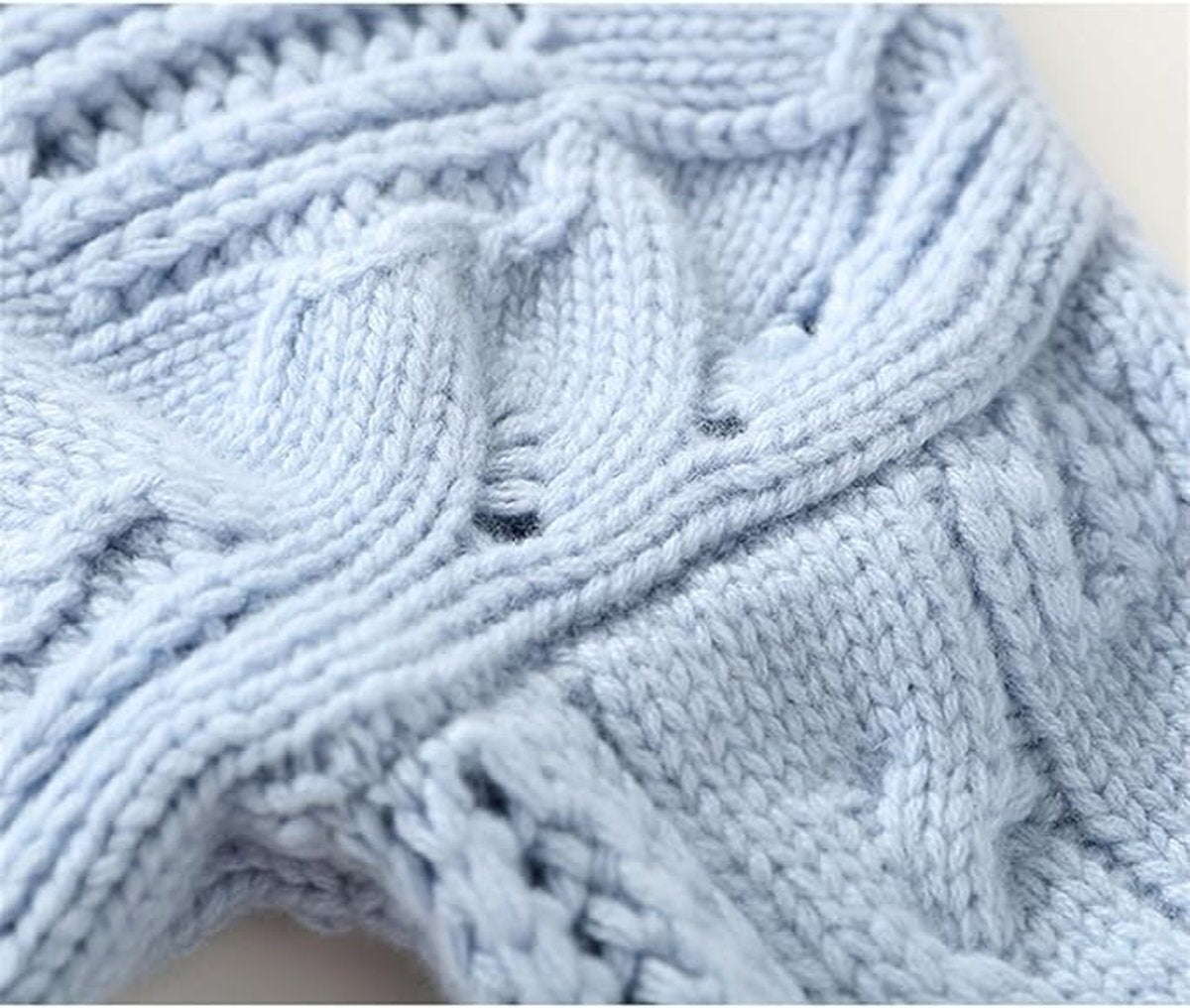 Emily | Women's Cable Knit Sweater Turtleneck Loose Fit Jumper