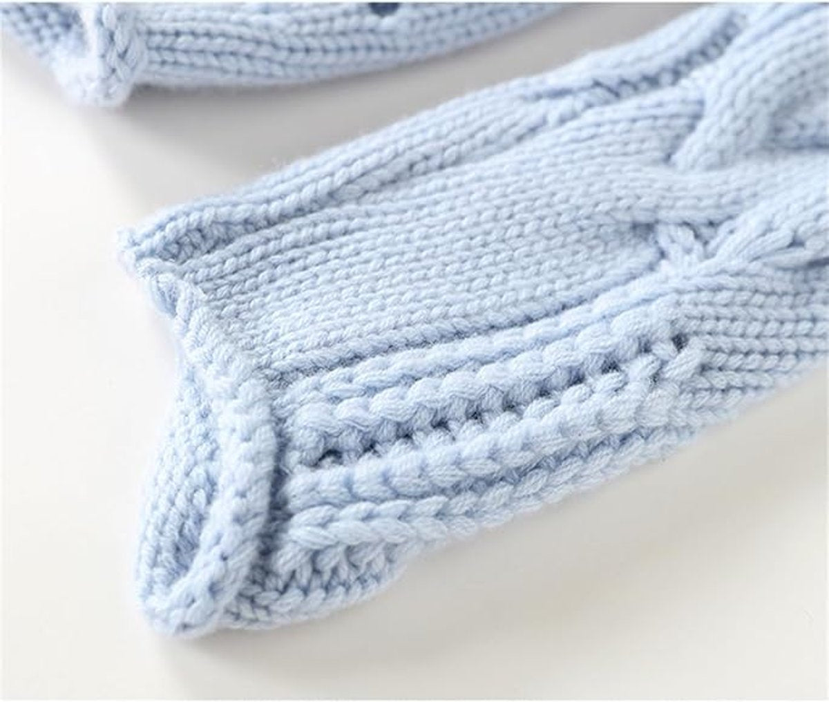 Emily | Women's Cable Knit Sweater Turtleneck Loose Fit Jumper