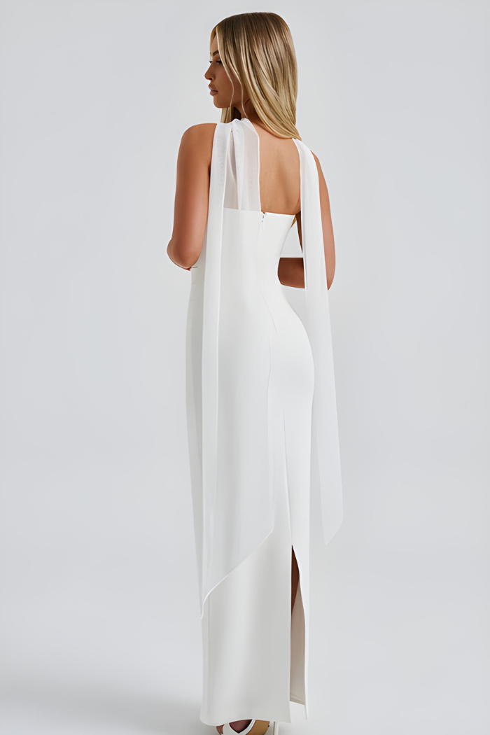 Women's Cocktail Strapless Maxi Bodycon Dress